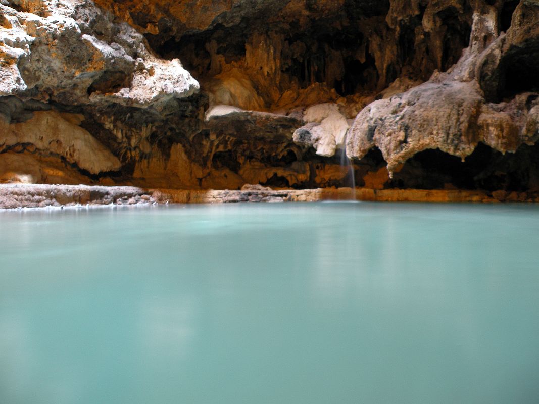 31 Banff Cave And Basin Underground Cave Contains Beautiful A Blue Water Hot Spring
